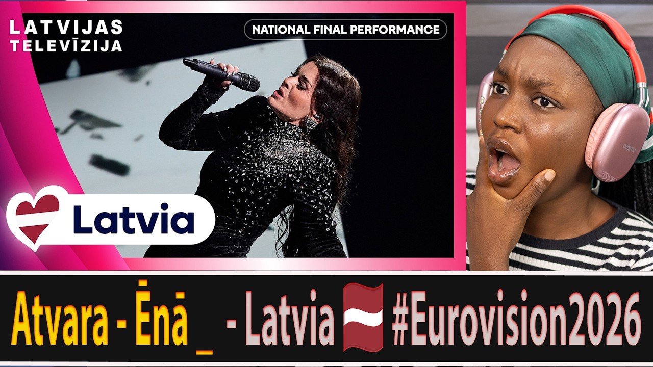 Atvara - In the Shadow _ Латвия 🇱🇻 _ Видео с реакцией #Евровидение2026