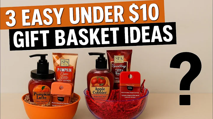 3 Easy  Under $10 Gift Basket Ideas — Dollar Tree & Dollar General DIY
