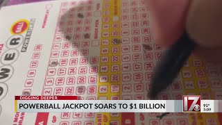 Powerball jackpot soars to $1 billion