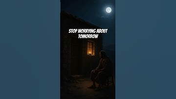 Jesus Said Stop Worrying About Tomorrow (Life-Changing)
