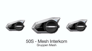Sena 50S Gruppen-Mesh | #RideConnected