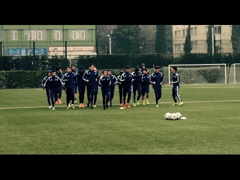 დინამოს მზადება სამტრედიასთან თამაშისთვის