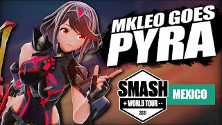 MKLEO GOES PYRA - Smash World Tour