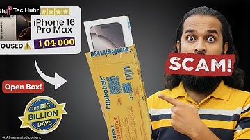 iPhone 16 Pro Max Unboxing: Big Billion Days Sale Mein Activate Hua Ya Nahi? (Delivery Boy Ke Saamne
