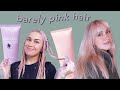 toning my blonde hair pink | brite organix