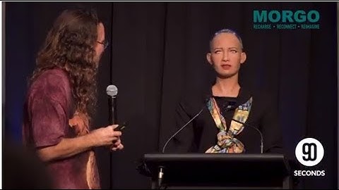 Ben Goertzel, Hanson Robotics at Morgo Bay of Islands 2017