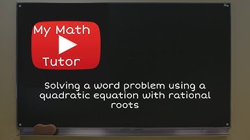 ALEKS | Solving a word problem using a quadratic equation with rational roots