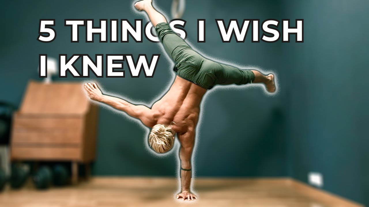 One Arm Handstand | 5 Things I Wish I Knew | Oahs Tutorial Video With Tips