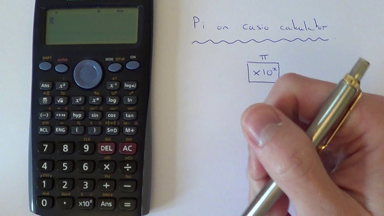 Comment Faire Pi Sur Une Calculatrice Casio Ort Drehen Oberer, höher pi bei casio taschenrechner Gehorsam