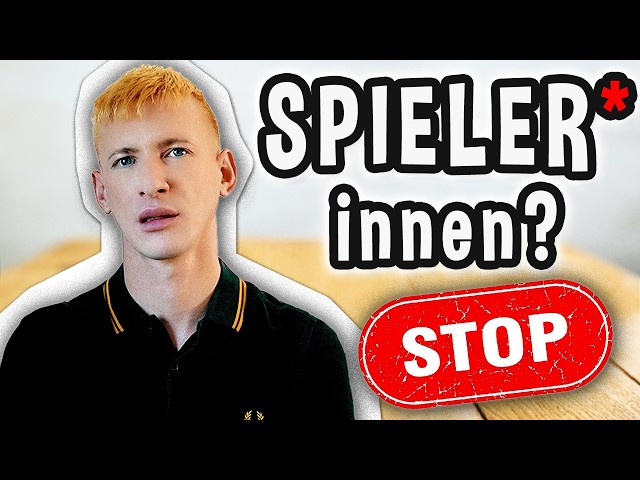 SPIELER*innen?! Deshalb macht GENDERSPRACHE keinen Sinn... | Spielregeln TV (Nein zu Gendern)