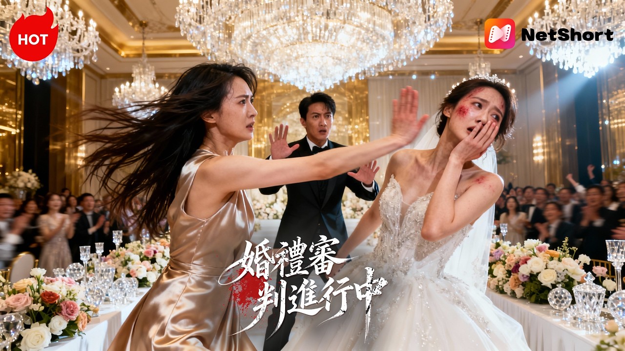 【婚禮審判進行中】這巴掌打得太爽了！伴娘手撕綠茶假閨蜜，豪門婆家嚇得跪求別報警！👋