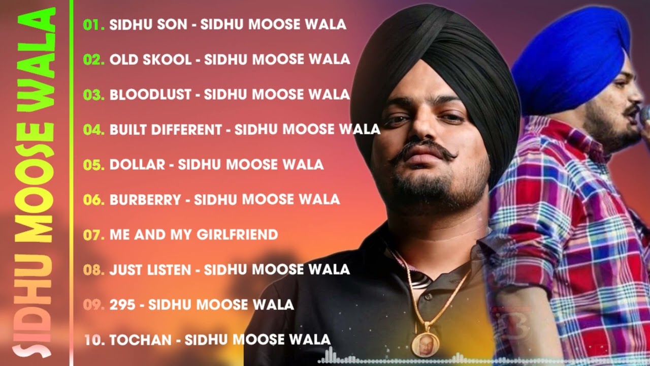 Sidhu Moose Wala Top 10 Songs || Audio Jukebox || Tribute To Sidhu ...