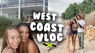 24 HOURS IN WESTMORELAND, JAMAICA (vlog) 🇯🇲💦  (Friends, Villa, Beach + Meetings) | Annesha Adams