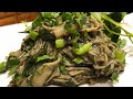 Lao food how i make bamboo salad soup nor mai