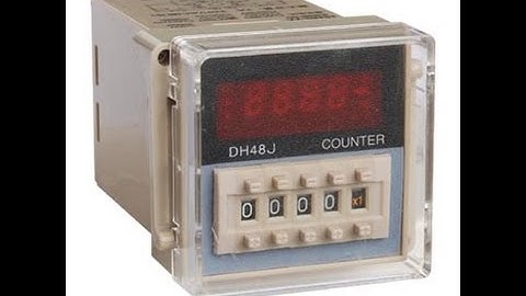 Digital Counter Relay DH48J NPN Proximity sensor