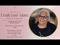 LIVE BROADCAST - FUNERAL SERVICE OF URSULA LENIE ADAMS - SATURDAY, 28 FEBRUARY 2026 @ 11H00