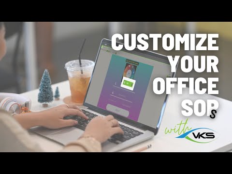 ERP Transactions | Office Standard Operating Procedures (SOP) with VKS
