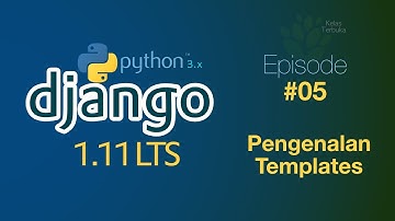 Belajar Django #05 - Pengenalan Templates
