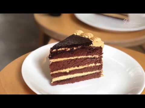 Coffee Caramel Chocolate Cake 咖啡焦糖巧克力蛋糕