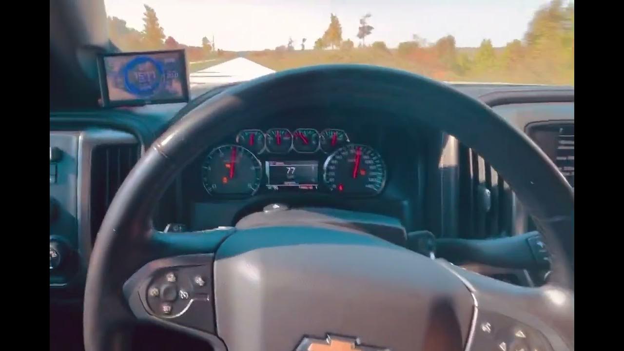 Compound Turbo LML Duramax Launch. 0-60 in 3sec Full weight CCSB - YouTube