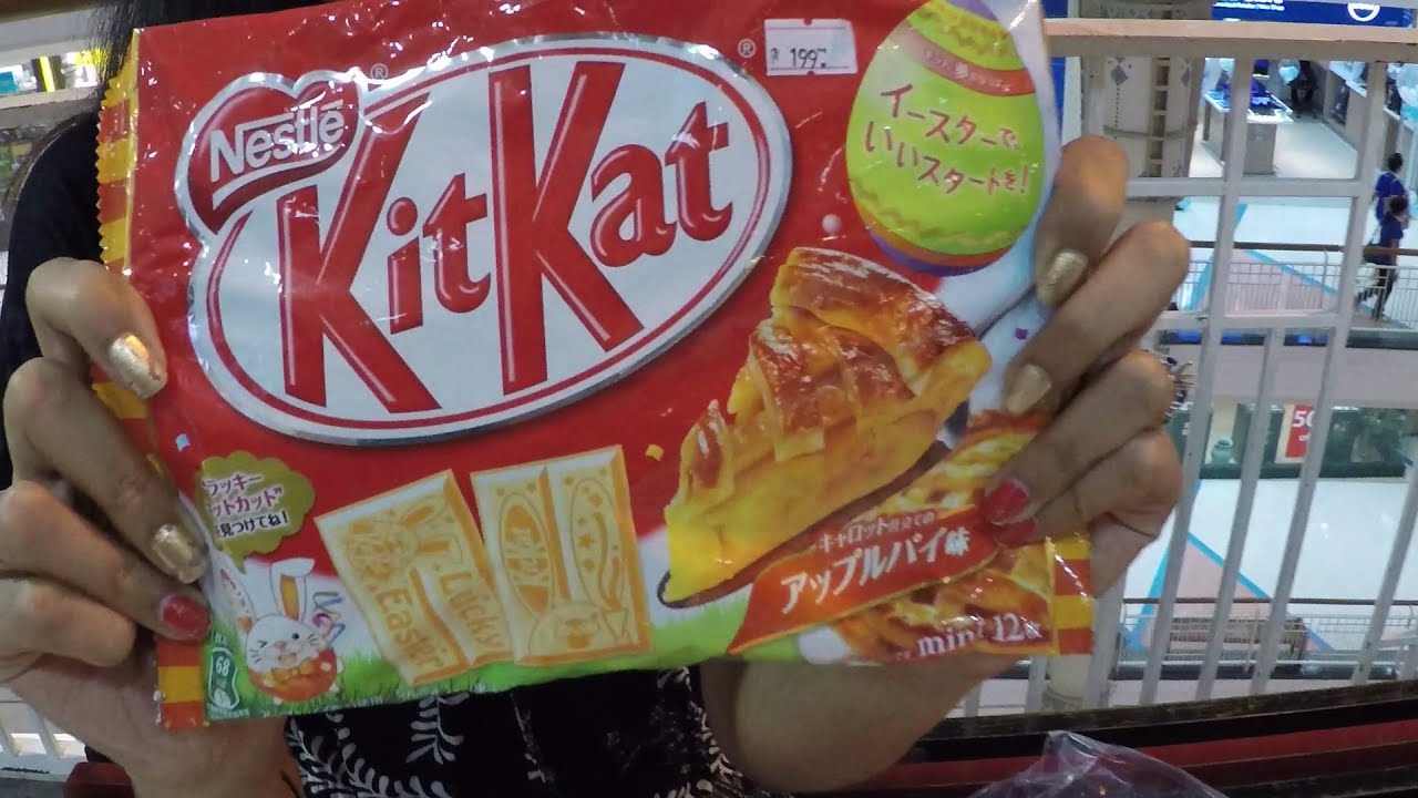 Apple Pie Flavoured KitKat