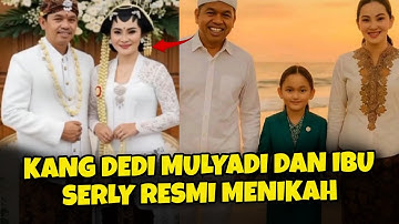 AKHIRNYA KDM DAN IBU SERLY MENIKAH!😍TERBARU MOMENT PERNIKAHAN KDM DAN IBU SERLY‼️