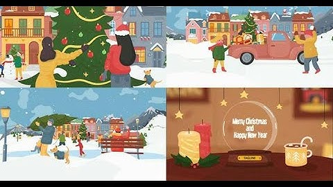 Christmas 2024 Intro | After Effects template - Envato elements