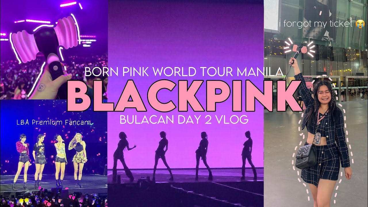 BORN PINK in Manila 2023 | Blackpink full concert experience, LBA premium fancam