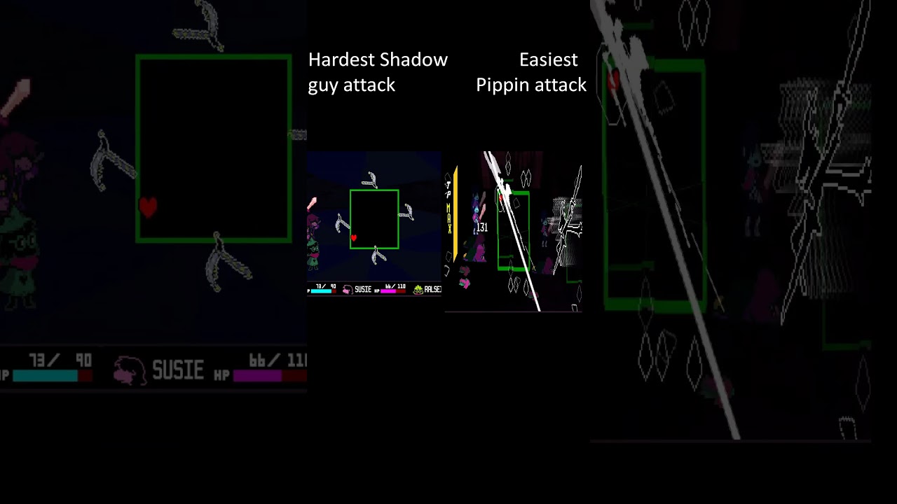 Hardest shadowguy attack vs easiest pippin attack 