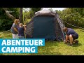 Zelt vs. Luxus-Wohnwagen - Camping-Urlaub in Gohren am Bodensee