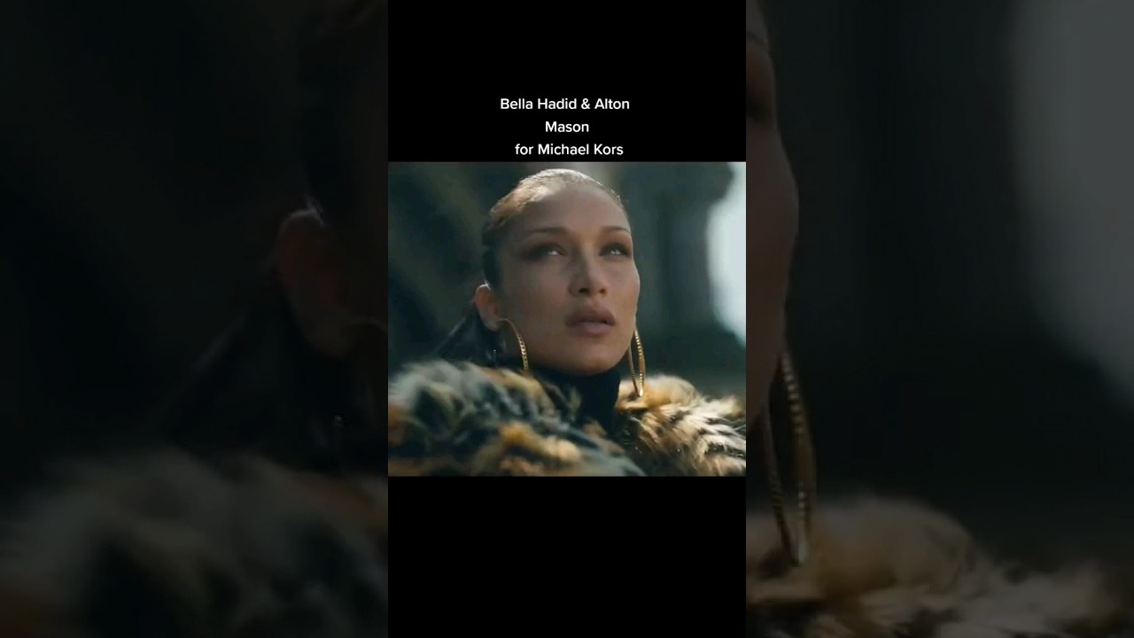 Bella Hadid for Michael kors #bellahadid #viral #shorts #gigihadid