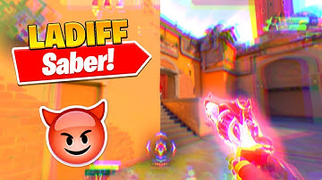 LADIFF RED SABER (NO PLUGINS DAVINCI RESOLVE) Edit Like Ladiff, Ruffls (Valorant Montage)