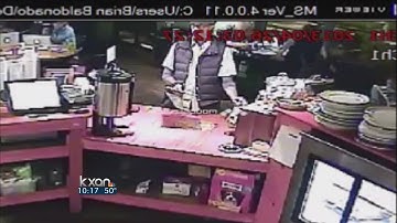 Man caught on camera stealing tip jar from Bennu Coffee