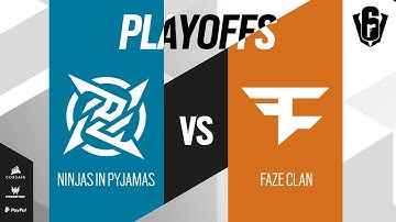 Ninjas in Pyjamas VS FaZe Clan // SIX INVITATIONAL 2021 – Playoffs – Day 8