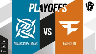 Ninjas in Pyjamas VS FaZe Clan // SIX INVITATIONAL 2021 – Playoffs – Day 8