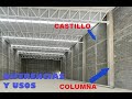Columnas y Castillos diferencias y usos | CURSO DE ALBAÑIL
