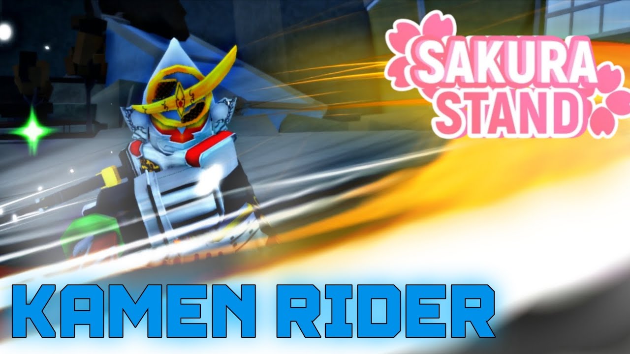 Sakura stand | Black Silence - Kamen Rider Gaim Showcase | Chiiraku