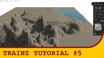 Trainz route building tutorial Ep. 05 | Terrain Tools