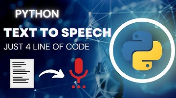Text to Speech in 2 minutes | Python | Data Scientist