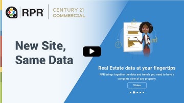 The Data Dig: New Site, Same Data - RPR & C21 Commercial Video