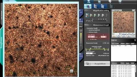Roughness Measurement - LEXT OLS4000
