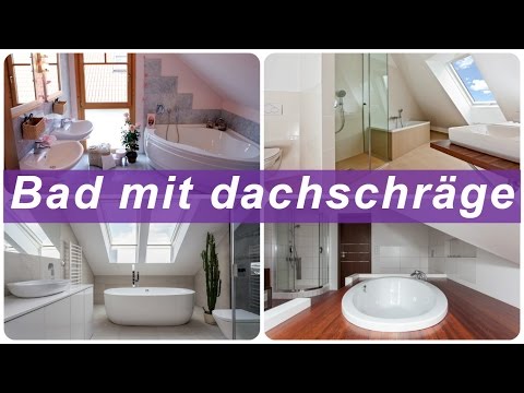 Bad mit dachschräge