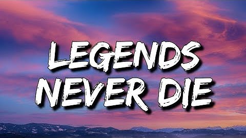 Legends Never Die (Lyrics) Ft. Against The Current [4k]