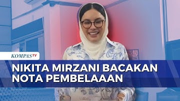 Tampil Beda saat Bacakan Pleidoi, Nikita: Kemarin Dibilang Tidak Sopan, Hari Ini Aku Beri Kesopanan