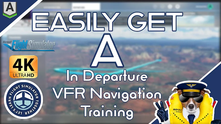 2.5 Easily Get A in Departure Training | VFR Navigation | MSFS 2020 | Honeycomb Alpha Bravo