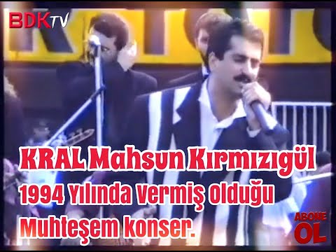 KRAL Mahsun Kırmızıgül 1994 Yılında İstanbul Avrasya Maratonu İçin Vermiş Olduğu Muhteşem Konser.