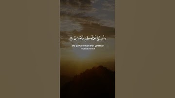 وَإِذَا قُرِئَ الْقُرْآنُ فَاسْتَمِعُوا لَهُ وَأَنْصِتُوا | القارئ عبد الباسط Abdulbasit