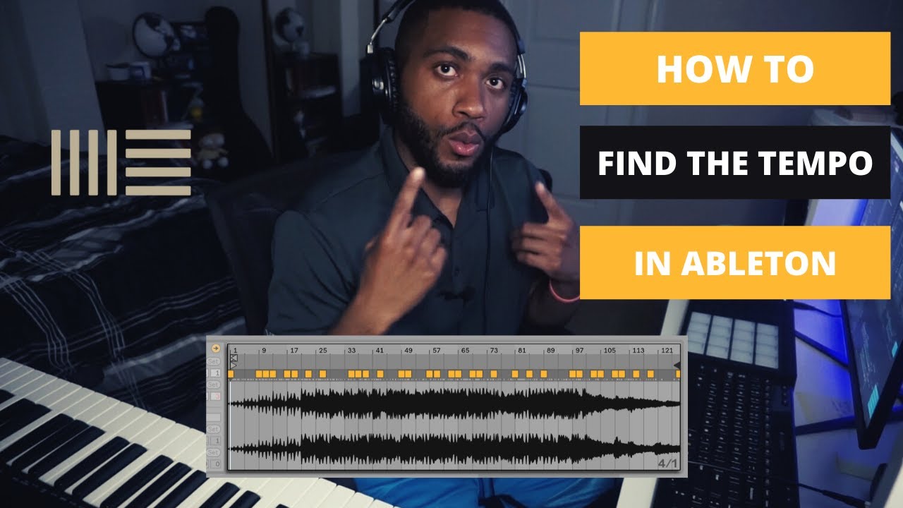 HOW TO FIND THE TEMPO/BPM TO A SONG IN ABLETON - YouTube