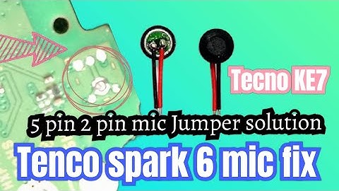 Tecno spark 6 mic problem solution #tecno #tecnospark6 #tecnokE7