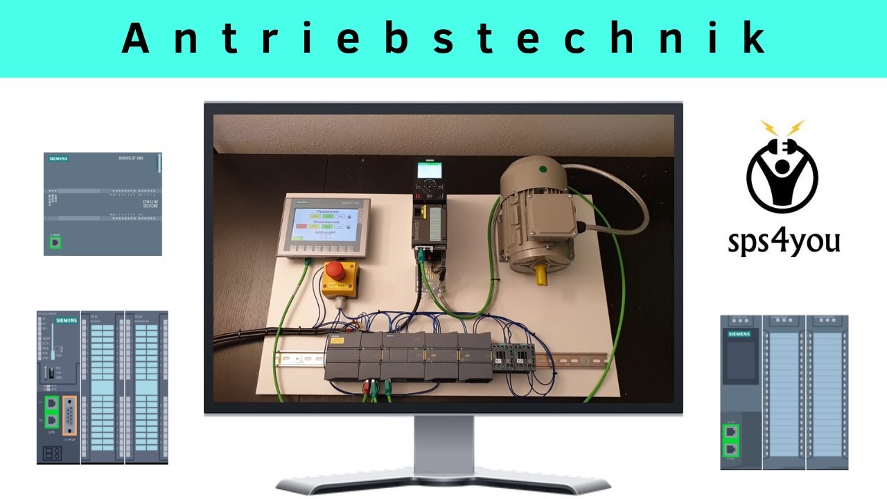 New Sinamics Antrieb TIA Portal Startdrive – SPS programmieren lernen – Profikurs (Kapitel 8.1.1)